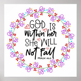 GOD ist in ihr. Poster