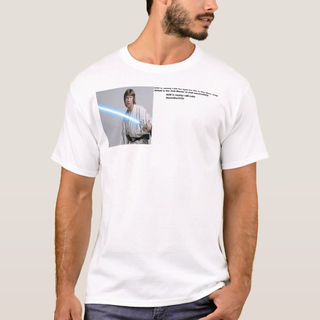 GOD ist Luke Skywalker T-Shirt (Vorderseite)