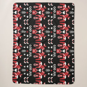 God Jul Swedish Folk Art Sherpadecke