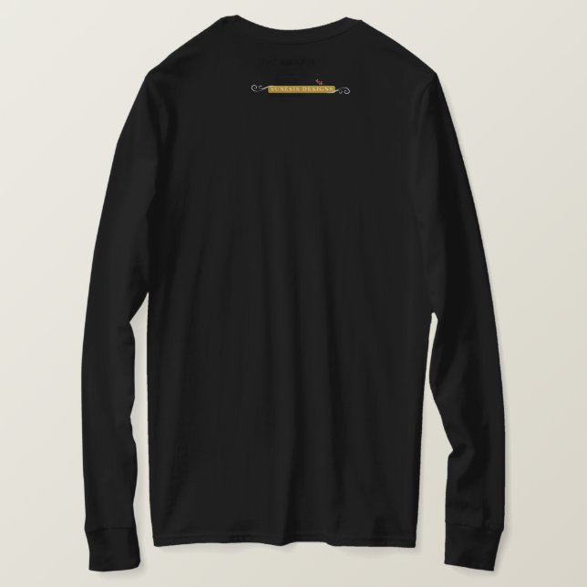 God kümmert sich um mich T-Shirt (Design Rückseite)