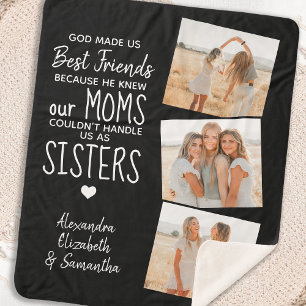God Made Us Best Friends Custom Friendship Foto Sherpadecke