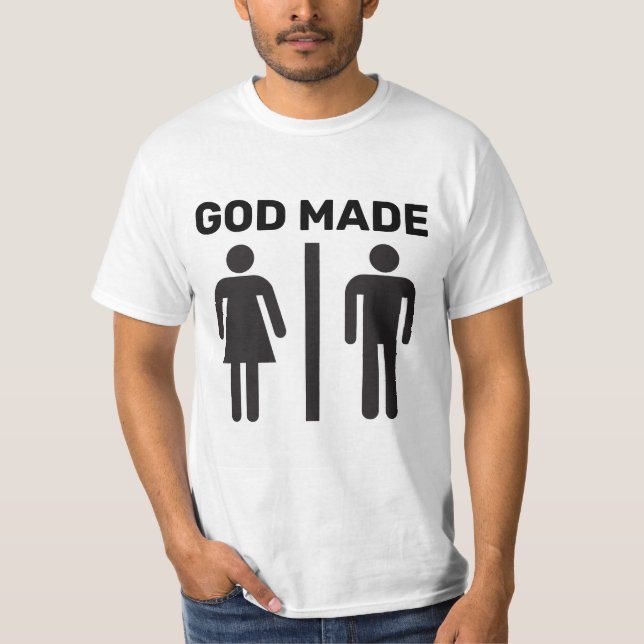 GOD MAL MALE FEMALE ICONS T - Shirt (Vorderseite)
