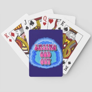 GOD-Out-Geode 12 Step OM Erholung Slogan Spielkarten