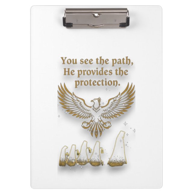 God protection klemmbrett (Vorderseite)