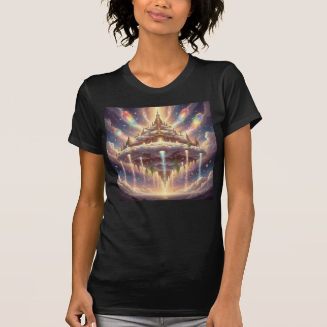 God’s Infinite Bank Divine Abundance Realm Art T-Shirt (Vorderseite)