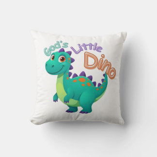 God’s Little Dino Pillow Kissen