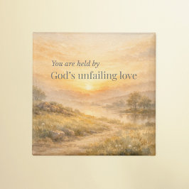 God’s Unfailing Love Christian Encouragement Magnet