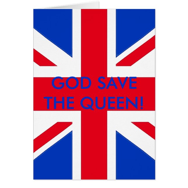 GOD SAVE THE QUEEN! (Vorne)