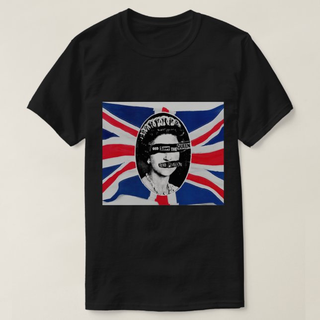 God Save the Queen (HQ) Tapestry1 T-Shirt (Design vorne)