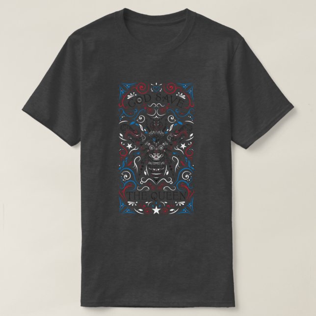 God Save the Queen T-Shirt (Design vorne)