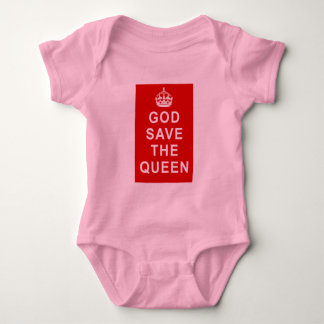 God Save the Queen T-Shirts, Taschen, Geschenke Baby Strampler