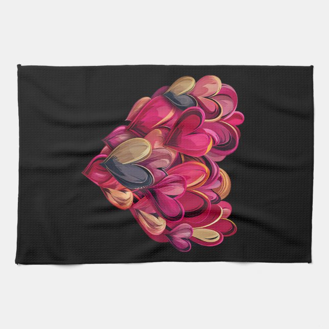 God Say I Am Lace Bow Christian Girl Women Bible V Geschirrtuch (Horizontal)