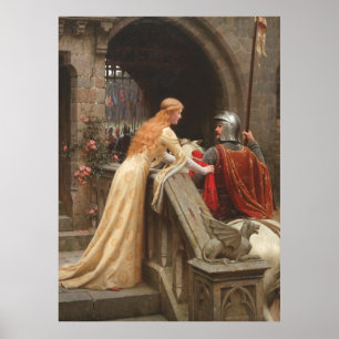 God Speed von Edmund Blair Leighton, c. 1900 Poster