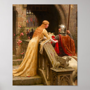 God Speed von Edmund Blair Leighton Poster