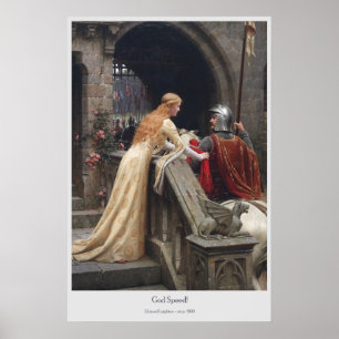 God Speed von Edmund Leighton Poster