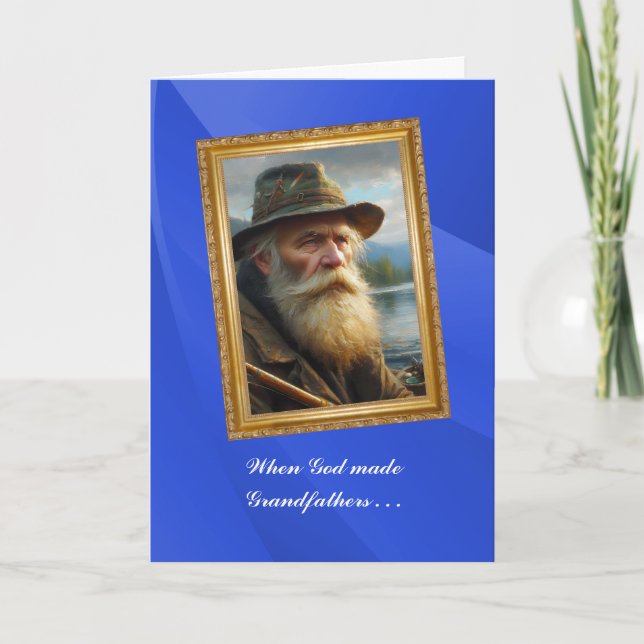 God threw away the Grandfather mold Karte (Vorderseite)