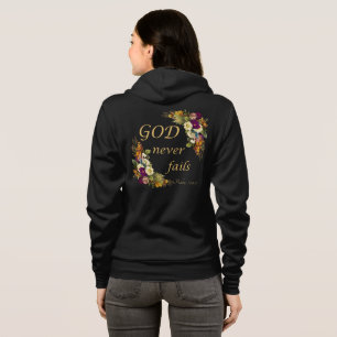 GOD Versage nie - Die Christliche Glaubensbibel de Hoodie