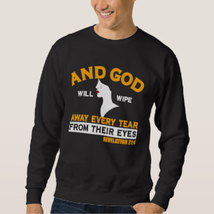 GOD wird jeden zerreißenden Himmel Christliche Bib Sweatshirt