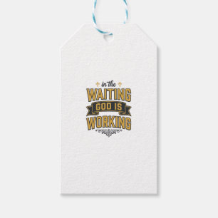 God wirkt Vintage-Faith-Typografie-Shirt_1 Geschenkanhänger