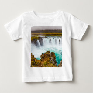 Godafoss Wasserfall, Island Baby T-shirt