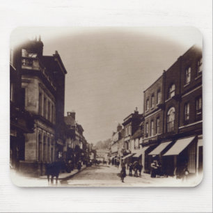 Godalming Hautpstraße, Surrey, c.1900 Mousepad