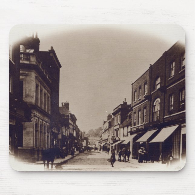 Godalming Hautpstraße, Surrey, c.1900 Mousepad (Vorne)