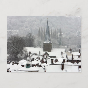 Godalming Snow Postkarte