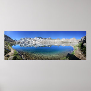 Goddard Divide At Wanda Lake - John Muir Trail Poster