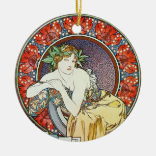 Goddess Artwork Keramikornament