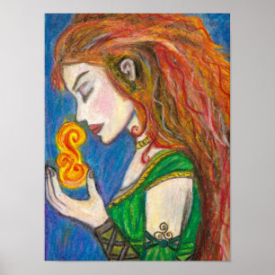 Goddess Brigid Poster