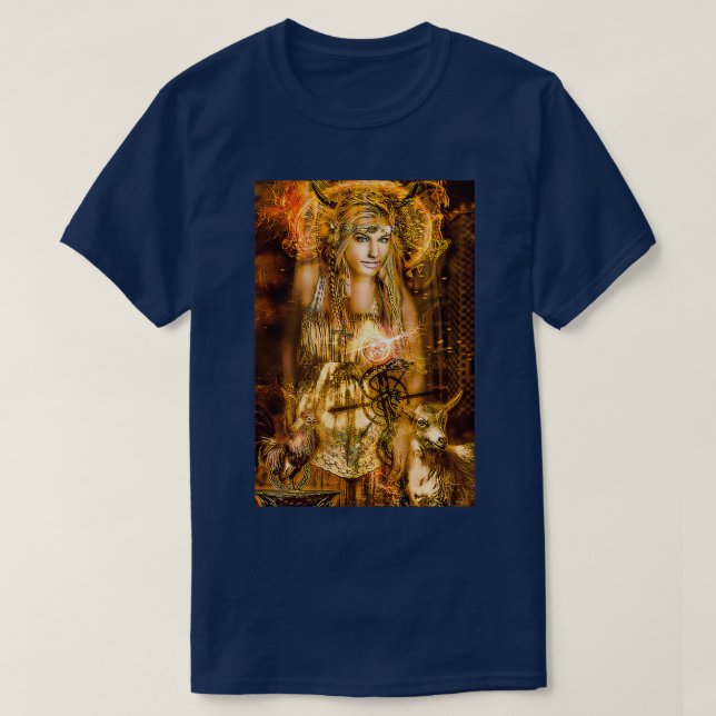 Goddess Brigid T T-Shirt (Design vorne)