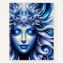 Goddess Celestial Blue Head Januar -