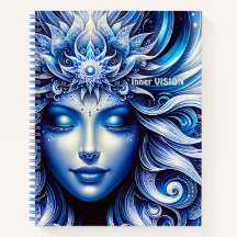 Goddess Celestial Blue Head Januar -