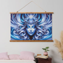 Goddess Celestial Blue Head Januar -