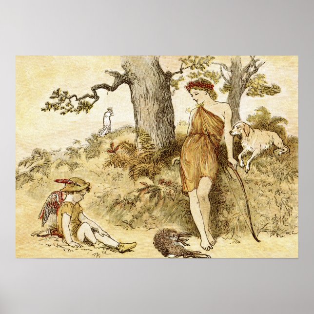 Goddess Diana Poster (Vorne)