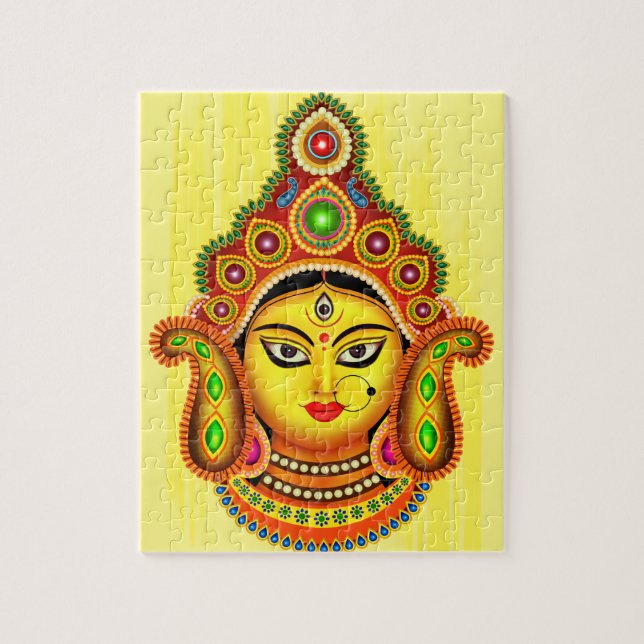 Goddess Durga (Dussehra Festival) Puzzle (Vertikal)