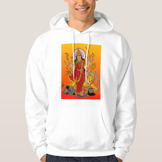 Goddess Durga Hoodie (Vorderseite)