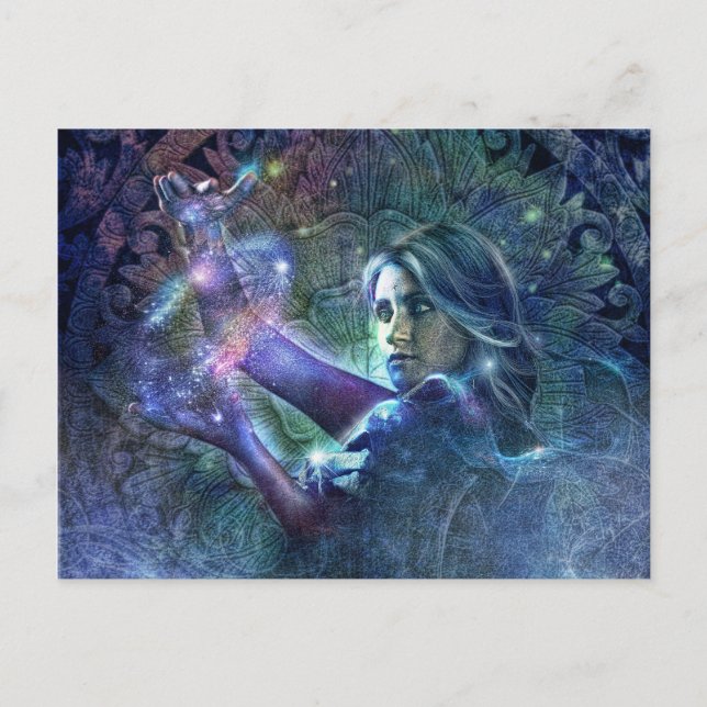 Goddess Durga Postcard Postkarte (Vorderseite)