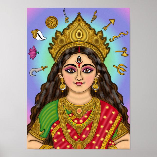 Goddess Durga  Poster (Vorne)