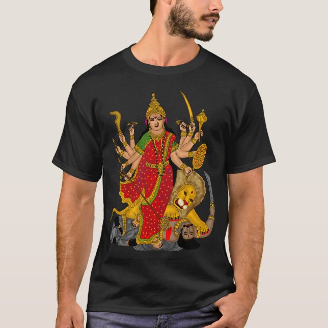 Goddess Durga T-Shirt (Vorderseite)