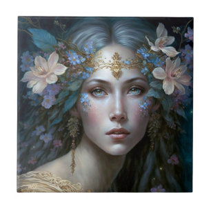 Goddess Fantasy Art Fliese