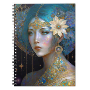 Goddess Fantasy Art Notebook Notizblock