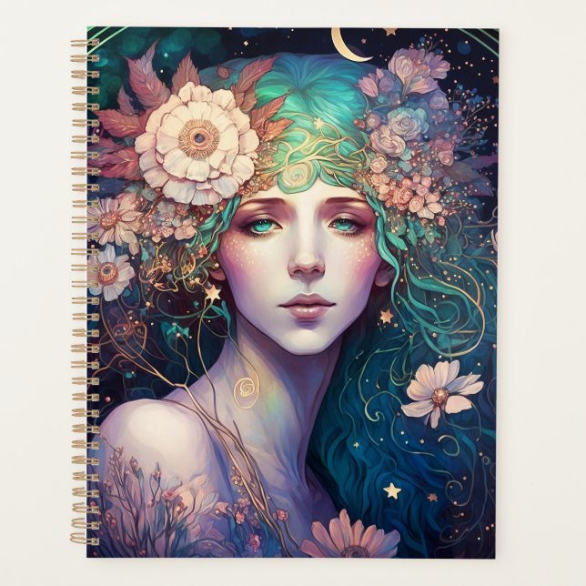 Goddess Fantasy Art Planner Planer (Vorderseite)