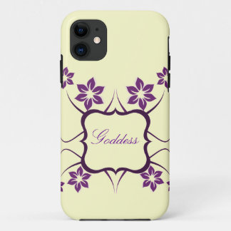Goddess Floral CM iPhone 5 BT ID Case, Lila 11 Hülle