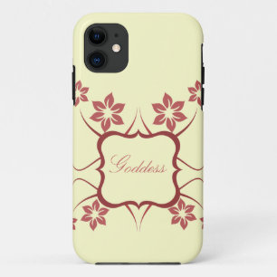 Goddess Floral CM iPhone 5 BT ID Case, Red 11 Hülle