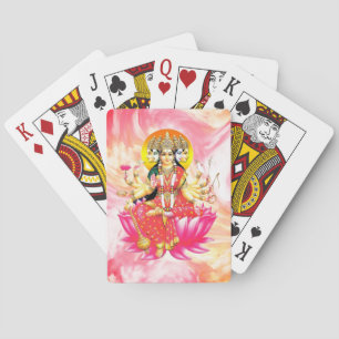 Goddess Gayatri Devi Hindu Deity Spielkarten