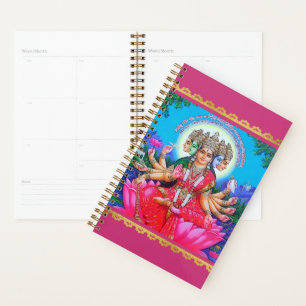 Goddess Gayatri Devi Veda Mata Deity Planer
