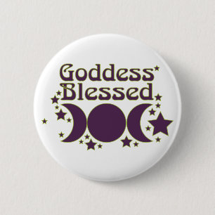 Goddess-Gesegnete Buttons