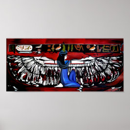 "Goddess isis", Glossy Poster