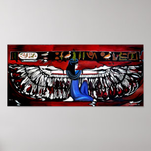 "Goddess isis", Glossy Poster